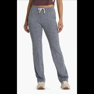 Vuori Halo Essential Wide Leg Pants in Heather Grey Dreamknit, Size Small